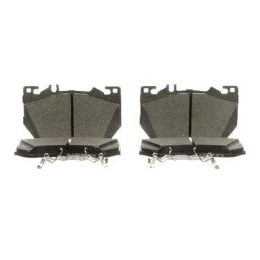 Imagem de BOSCH BE2456H Conjunto de pastilhas de freio a disco de cerâmica azul com ferragens - Compatível com Mercedes-Benz C300, E350; FRENTE