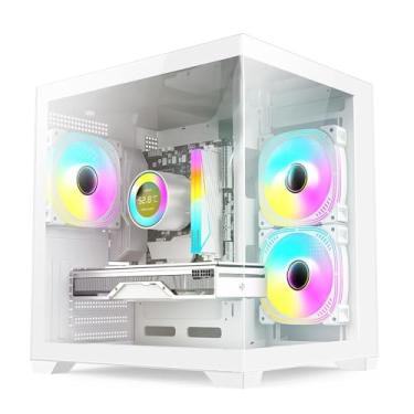 Imagem de PC GAMER BRANCO SKILL AQUARIUM, AMD RYZEN 7 5700G, 16GB 3200MHZ, RADEON VEGA 8, SSD 512GB M.2, FONTE 500W SKA053