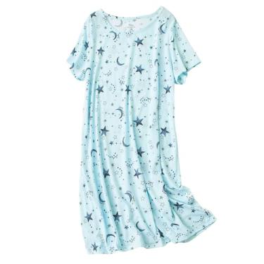 Imagem de Camisolas Zando de algodão macio de manga curta Green Star 2XL para mu