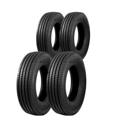 Imagem de Kit 4 Pneus 215/75R17.5 Liso 16 Lonas 126/124L KSR01 Kumho