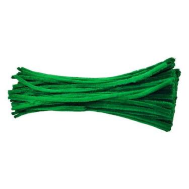 Imagem de Haste de Chenille Cores (30cm) Limpador de Cachimbo 100 unidades - Art