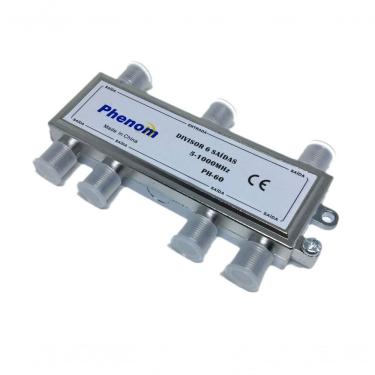 Imagem de Divisor Antena Blindado 1x6 5-1000 Mhz (baixa)