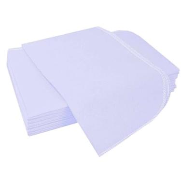 Imagem de Flabom Têxtil, Flanela Branca 38X58-12 unidades Grande pano de limpeza e polimento algodão alta absorção