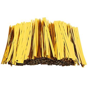 Imagem de 3200 peças de gravatas de PET, gravatas de doces, laços de saco de gravata reutilizáveis para festa, violoncelo, doces, café, sacos para bolo (10 cm/3200 peças #11)