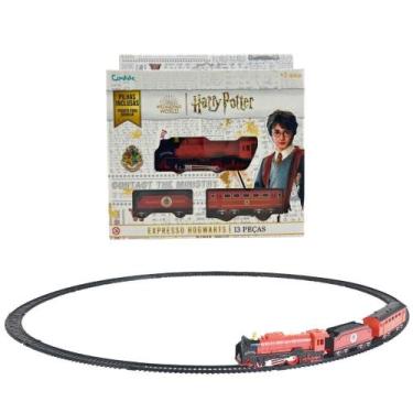 Imagem de Trem Harry Potter Expresso Hogwarts - 13 peças - Candide