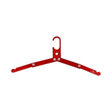 Imagem de Cabide De Roupas Portátil Em Liga De Alumínio Dobrável Para Camping Ao