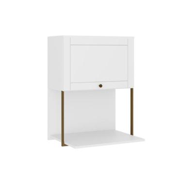 Imagem de Armário De Cozinha Modulado Bella 2605 Com 1 Porta 60cm Branco