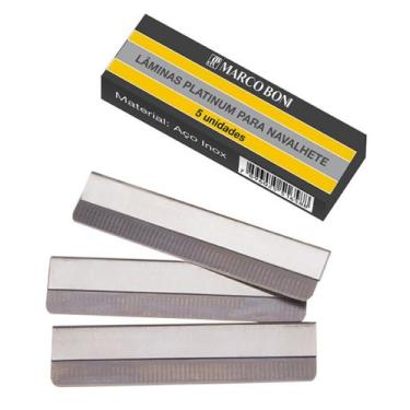 Imagem de LAMINA PLATINUM PARA NAVALHETE EM AÇO INOX Marco boni