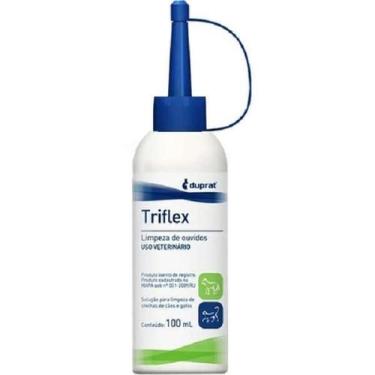 Imagem de TRIFLEX 100 ML - Limpeza Ouvido Cachorro e gato - Duprat - OUROFINO