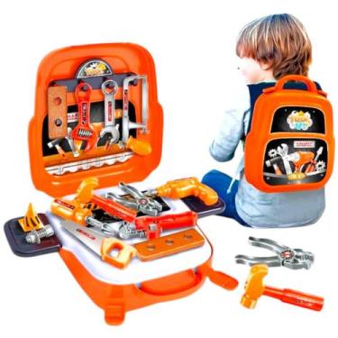 Imagem de Brinquedo Infantil Maleta De 9 Ferramentas E 13 Acessórios - toys