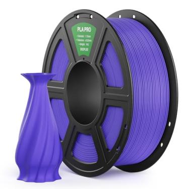Imagem de DEEPLEE Filamento PLA PRO de 1,75 mm, filamento de impressora 3D de maior resistência, precisão dimensional do filamento PLA +/- 0,02 mm, bem enrolado, serve na maioria das impressoras 3D FDM, roxo de