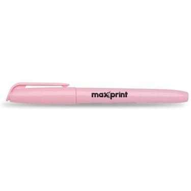 Imagem de Caneta Marca Texto Lumis Pastel Maxprint Rosa - 12 Un