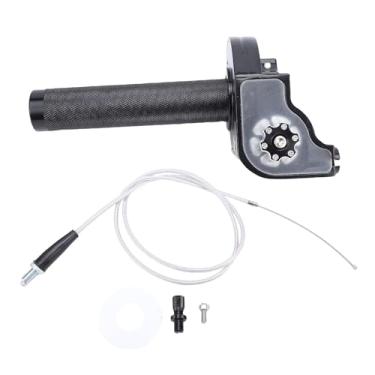 Imagem de Akozon Aperto do Acelerador para Motocicleta 7/8 pol. 22mm CNC Liga de Alumínio Quick Twister Com Substituição do Cabo do Acelerador para KLX CR CRF EXC XR CRF50 CRF230 50 110 125 230 (Preta)