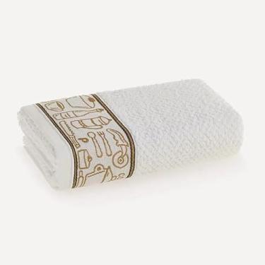 Imagem de Pano de Prato Felpudo Culinária Branco