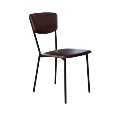 Imagem de Cadeira Vintage Retrô Fixa C-4 Pés 425 X505 X 830 Mm C-1 Un. Cn.café Courino Café