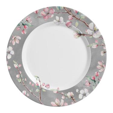 Imagem de Conjunto Com 6 Pratos Raso Colecao Sakura Kika Sato 29Cm