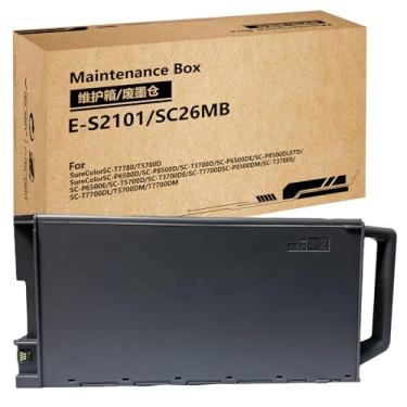 Imagem de HEMEINY Substituição da caixa de manutenção S210115 para cartucho C13S210115, compatível com T3770E T3770DE T3770DR T5770DR T5770DM T7770D T7770DM T7770DL P6570D P6570E P6555E 70DE P8 Impressora 570D