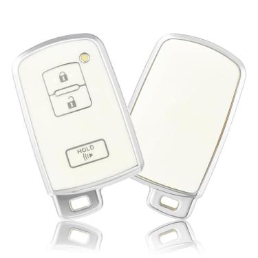 Imagem de Porta-chaves para Toyota Tundra Tocoma Sequoia 4Runner Highlander RAV4 Camry Corolla Avalon 4 botões