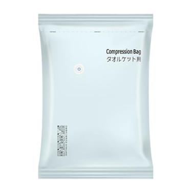 Imagem de Sacos de armazenamento a vácuo economizadores de espaço | Pacote de roupas de compressão de viagem, sacos de roupas reutilizáveis à prova d'água para mudança de casa, armazenamento sazonal, dormitório