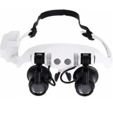 Imagem de Lupa Óculos 4 Lentes Profissionais Para Ouvires - A.R Variedades Mt