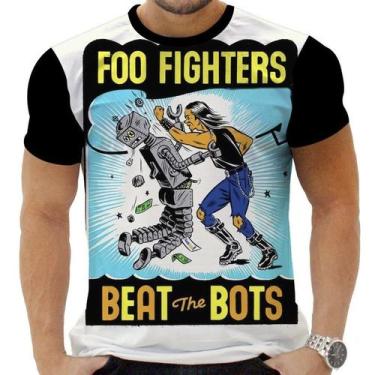 Imagem de Camiseta Camisa Personalizada Rock Foo Fighters Dave Grohl 6 - Obsidia