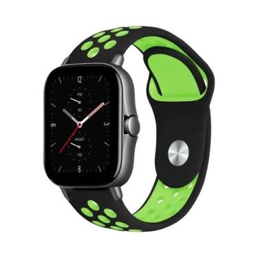 Imagem de Pulseira De Silicone De 20mm 22mm Para Amazfit GTS 4 GTR 3 2 Mini pro 