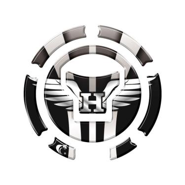 Imagem de Adesivo Bocal Cb Twister Cg Titan / Fan / Start 160 +2018 Asa Cor Preto