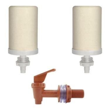 Imagem de Kit 2 Velas Tripla Ação com Nitrato de Prata + Torneira São João - SAO