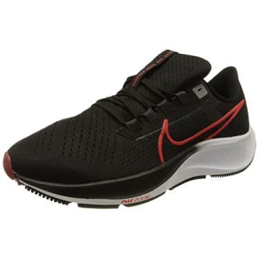 Imagem de Pantofi de alergare Nike Air Zoom Pegasus 38 pentru bărbați CW7356 Pantofi pantofi (UK 8 US 9 EU 42.5, Negru Alb Antracit Volt 002)