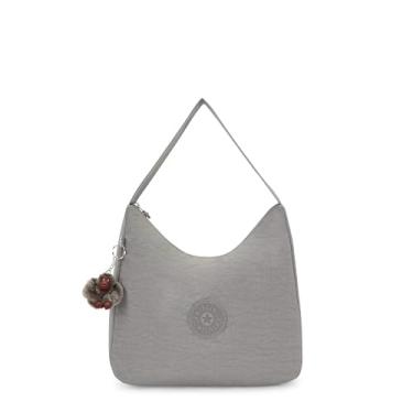 Imagem de Kipling Bolsa de ombro Isidora, Cinza nublado, 10.25''L x 12.5''H x 3.5''D