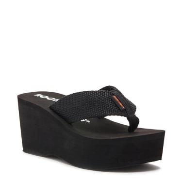 Imagem de Rocket Dog Sandália feminina Crush Comfort Foam Platform, Preto, 38