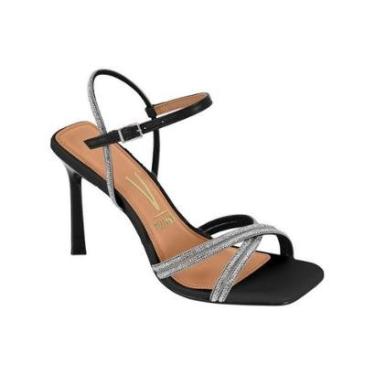Imagem de SANDÁLIA FEMININA SALTO FINO GLITTER - VIZZANO-Feminino