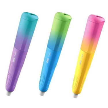 Imagem de Caneta Borracha e Apontador Trendz Tris - 2 em 1