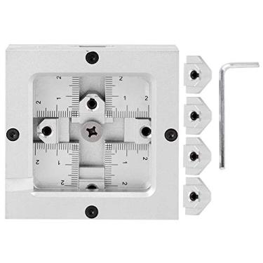 Imagem de Estação de reballing BGA Kit de liga de alumínio de solda de estêncil de malha de aço fixa universal HT80H para chip de telefone móvel, laptop CPU, soldagem manual BGA