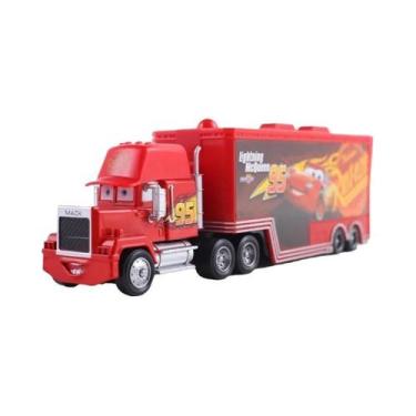 Imagem de Caminhão De Brinquedo Diecast Do McQueen Do Filme Cars 3 Da Disney Pix