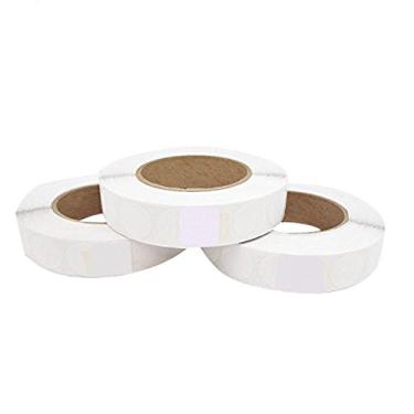 Imagem de 20.000 abas por rolo selos de wafer brancos de 3,8 cm (sem desempenho) para aba! (1 rolo)