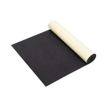 Imagem de Rolo De Espuma EVA Autoadesiva Preta De 2mm De Espessura, Folha De Bor