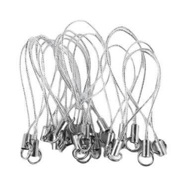 Imagem de Cordão Lanyard Com Fecho Lagosta, Ganchos Para Chaveiro, 20-100 Peças,