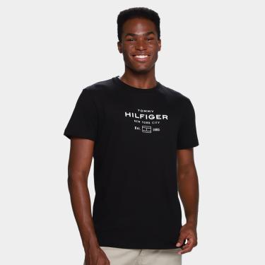 Imagem de Camiseta Tommy Hilfige Stack Graphic Masculina-Masculino