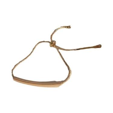 Imagem de Pulseira Feminina Fofa Com Pérolas De Imitação E Pingente Grande De Co