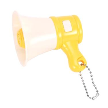 Imagem de Alomejor Mini Megafone, Amplificador de Voz Portátil Ergonômico Com Gravação para Crianças, Dramatização, Eventos Escolares Ao Ar Livre (Amarela)