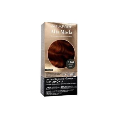 Imagem de Alta Moda Tintura Color Sem Amônia 5.64 Vermelho Acobreado - ALFAPARF