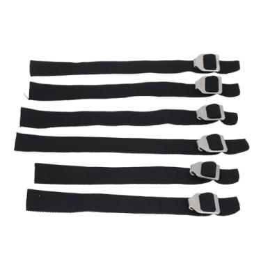 Imagem de SPYMINNPOO Catcher Shin Guard Straps Protetores de Pernas Respiráveis ​​ajustáveis ​​profissionais para Jogadores de Beisebol, 6 Peças para Várias Idades e Uso a Longo Prazo