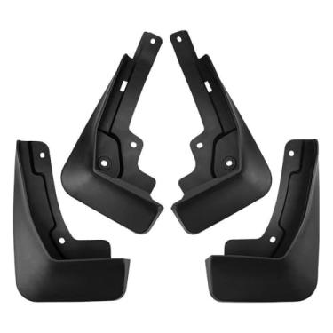 Imagem de Para-lamas e Protetores contra Respingos para Chevy Blazer 2019-2024, Alargadores Para-lamas Dianteiros e Traseiros, Para-lamas em ABS, Protetores contra Lama Pedras e Detritos