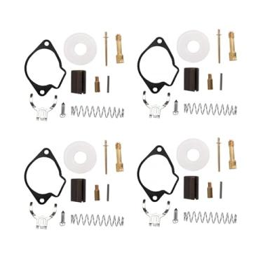 Imagem de Kit de reparo de carburador Peças de sistema de combustível para 2 tempos 43CC 47CC 49CC Mini Moto Pocket Bike Motorcycle Carburador Peças de reconstrução (4SET)