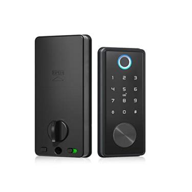 Imagem de Fechadura eletrônica inteligente fechadura de porta aplicativo chave fechadura digital para escritório em casa, apartamento, hotel escola (cor: D) (D)