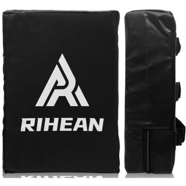 Imagem de RIHEAN Almofada de bloqueio de futebol, 40,6 cm x 30,5 cm para futebol, basquete, hóquei, lacrosse tackle manequim chute escudo pad (1 peça)
