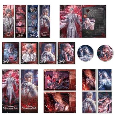 Imagem de BJDhouse LOMO Cards, Love and Deepspace Sylus Where Silverwings Rest Photobook, ingressos a laser, cartão postal, emblemas de metal, broche de metal, fotos Polaroid (Sylus 17pcs Where Silverwings Rest