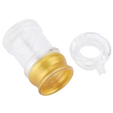 Imagem de HEEPDD Garrafa de óleo de Ouro Transparente Acrílica, Pote de Tempero para Molho de Soja de Vinagre, Perfeito para Uso Em Cozinha e Bar Garrafa de óleo de Ouro Transparente Acrílica, Cozinha Durável