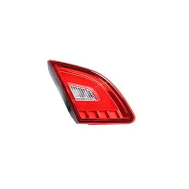 Imagem de FLJOYOEU Luz de freio, para-choque traseiro, lanternas traseiras, conjunto de luz traseira, lanterna traseira LED, compatível com Peugeot 408 2010 2011 2012 2013 (lado direito, interior 2013)